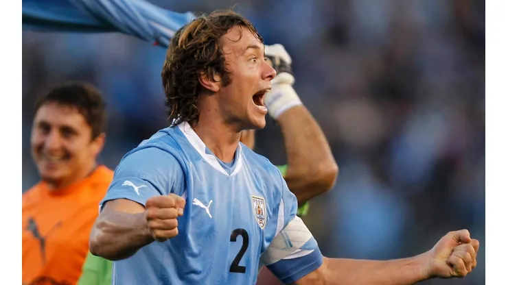Diego Lugano, símbolo de Uruguay.