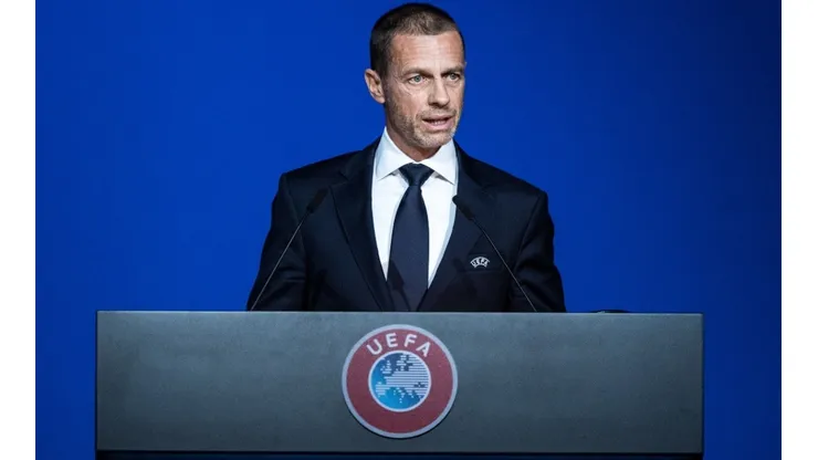 Aleksander Ceferin, presidente de la UEFA.