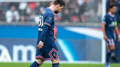 Messi lamenta en PSG.