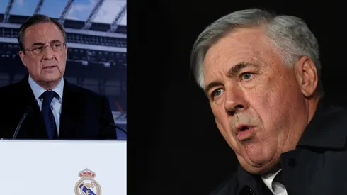 Florentino Pérez y Carlo Ancelotti.
