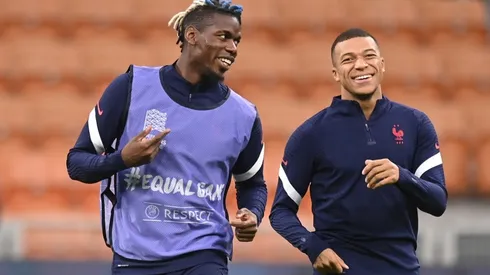 Mbappé y Pogba, en la Selección de Francia