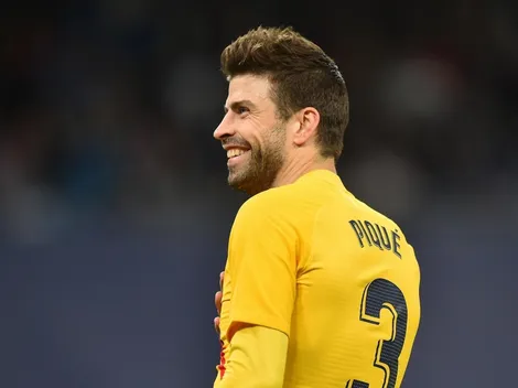 Gerard Piqué celebró la goleada en El Clásico con tres palabras en Twitter
