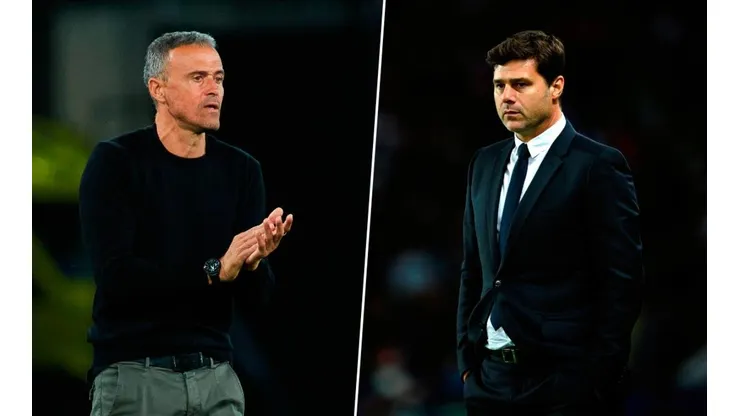 Luis Enrique y Mauricio Pochettino, dos de los candidatos.