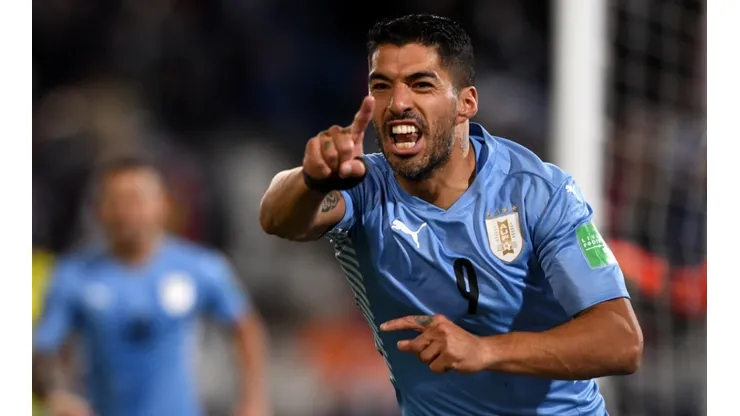 Luis Suárez, delantero de la selección uruguaya.