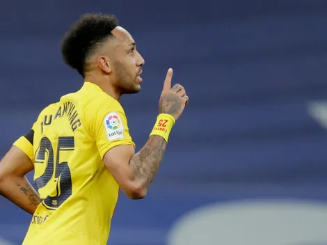 Polémico gol de Aubameyang: ¿qué dice el reglamento de LaLiga?