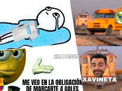 Los mejores memes de la goleada de Barcelona a Real Madrid