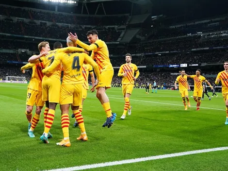 Barcelona aplastó a Real Madrid en el Bernabéu y sueña con La Liga
