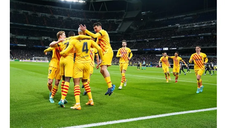 Barcelona goleó a Real Madrid en el Bernabéu.