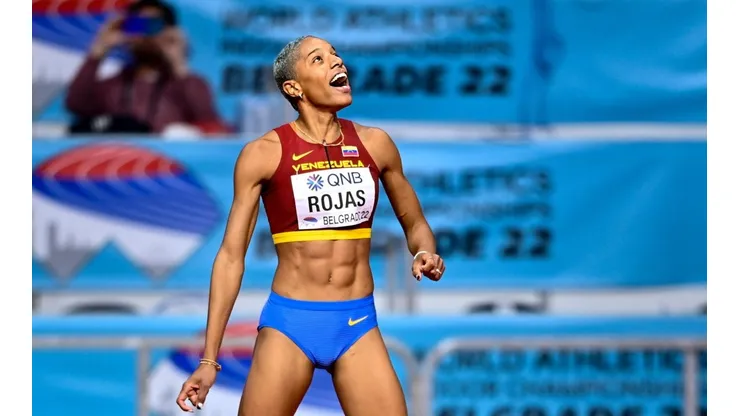 Yulimar Rojas bate un nuevo récord mundial en salto triple