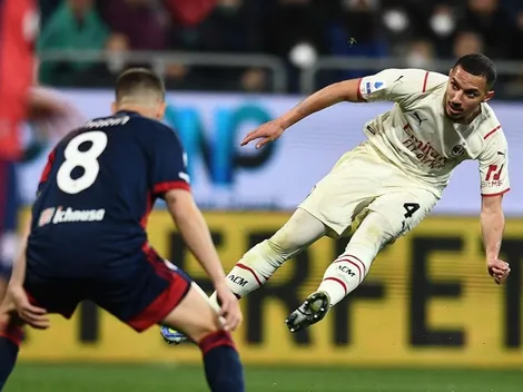 El espectacular remate de Ismael Bennacer para darle la tranquilidad a Milan