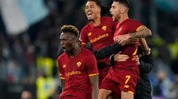 Doblete de Tammy Abraham en la goleada de Roma contra Lazio