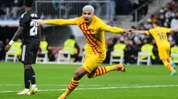 Ronald Araújo festejó ante Real Madrid.