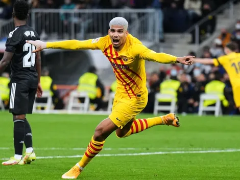 Araújo se elevó en el Bernabéu y le dio otro cachetazo al Real Madrid