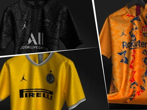 Proponen modelos fantasy de camisetas Nike inspirados en las Air Jordan