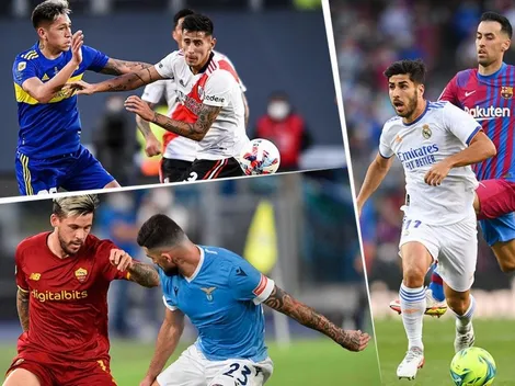 Hermoso fin de semana para los amantes del fútbol: clásicos por todos lados