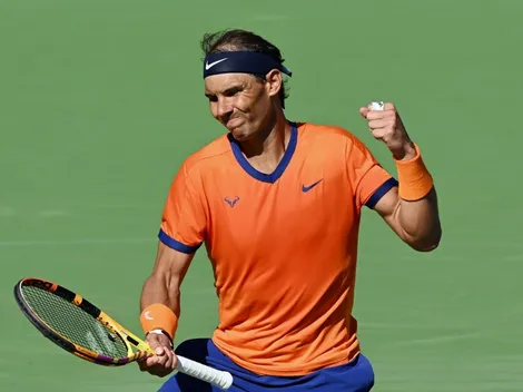 Nadal derrotó a Kyrgios y sigue invicto en 2022 hacia las semis de Indian Wells