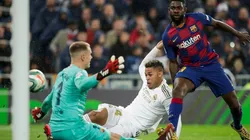 Imágenes del último Clásico en el Santiago Bernabúe.