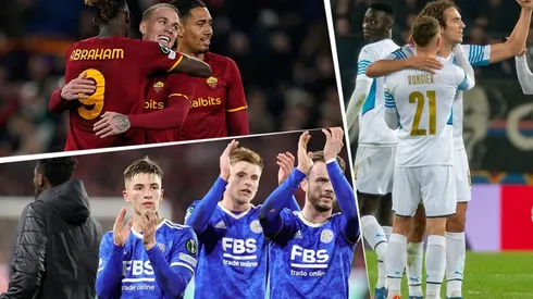 Roma, Leicester y Marsella; favoritos al título.