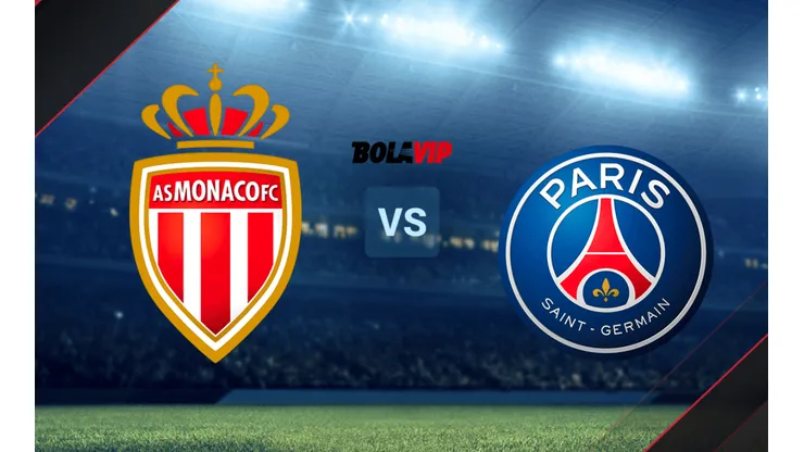 Mónaco vs. PSG por la Ligue 1 de Francia.