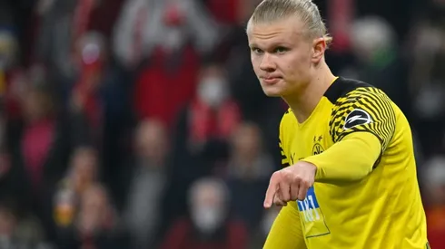 Erling Haaland, delantero del Borussia Dortmund.