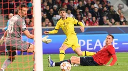 Christian Pulisic y su remate a gol para la victoria de Chelsea.