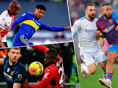 ¿Cómo serían los grandes clásicos del fútbol con camisetas alternativas?