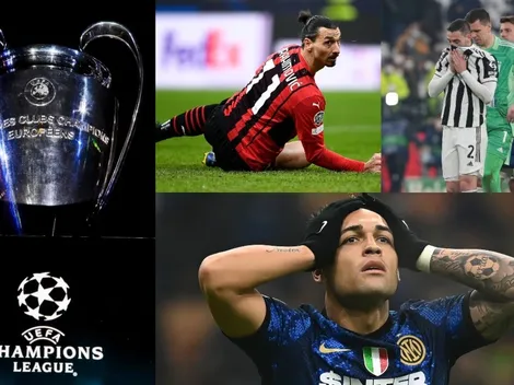 El Calcio, cada vez más cerca de igualar su peor racha en la Champions