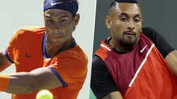 Rafael Nadal vs. Nick Kyrgios por el Masters 1000 de Indian Wells (Foto: Getty Images).