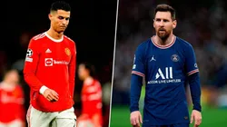 Cristiano Ronaldo y Lionel Messi, afuera de la Champions League.