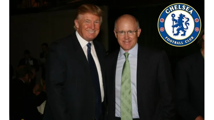 Donald Trump y Woody Johnson.