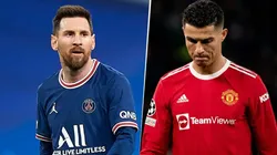 Messi con PSG y Cristiano con United.