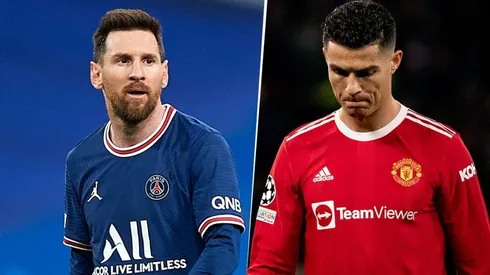 Messi con PSG y Cristiano con United.