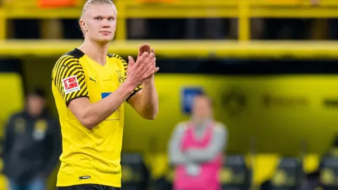 Ering Haaland, delantero del Borussia Dortmund.
