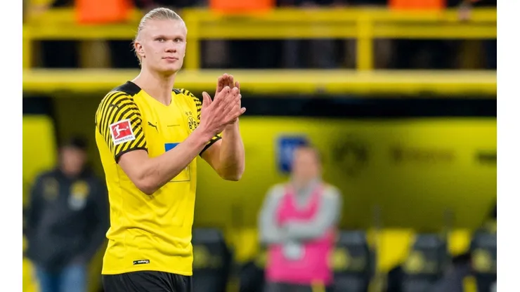 Ering Haaland, delantero del Borussia Dortmund.
