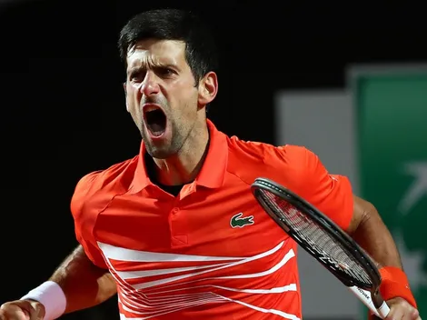 Sin jugar, Djokovic le roba el N°1 del mundo a Medvedev