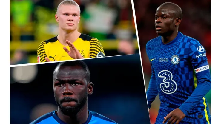 Erling Haaland, N'Golo Kanté y Kalidou Koulibaly, algunos de los nombres que deberían llegar.