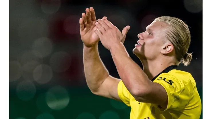 Erling Haaland, delantero del Borussia Dortmund.