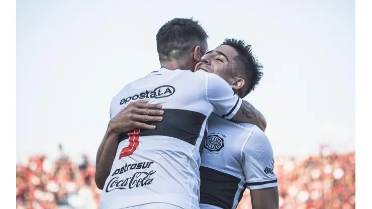 Alejandro Silva, el autor del gol de Olimpia.