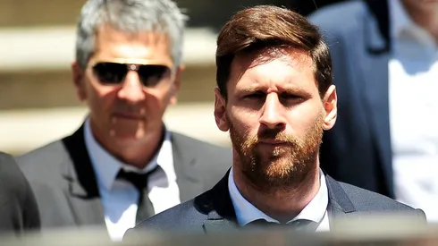 Jorge y Lionel Messi.