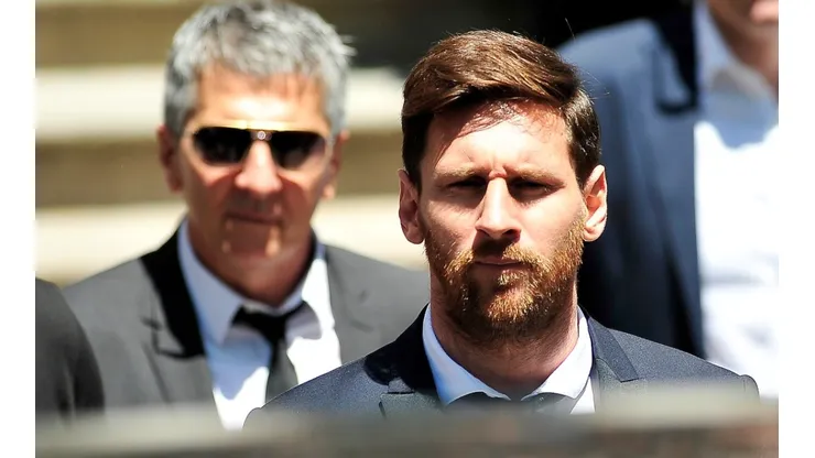 Jorge y Lionel Messi.