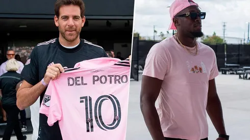 Grandes deportistas alentando a Inter Miami.