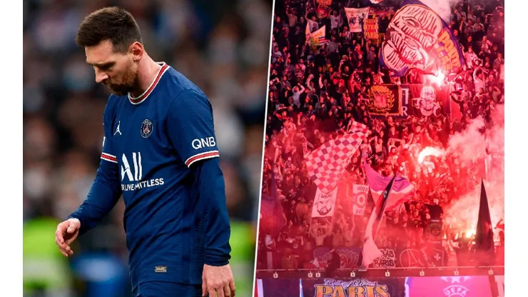 Ambiente tenso en el Parc des Princes tras el fracaso de PSG