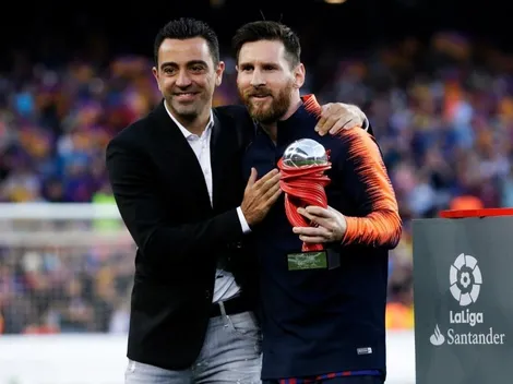 ¿Qué le dijo? El mensaje de Xavi a Messi tras el fracaso de PSG