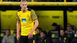 Erling Haaland volvió a jugar en Dortmund