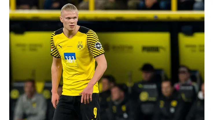 Erling Haaland volvió a jugar en Dortmund