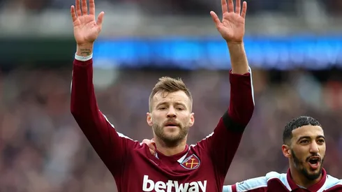 Yarmolenko en su emotivo festejo