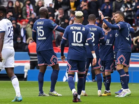 Entre silbidos: PSG goleó a Bordeaux en el Parc des Princes