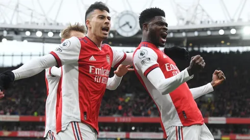 Gol de Thomas Partey en la victoria de Arsenal sobre Leicester