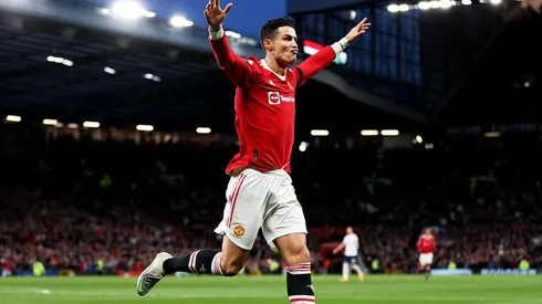 La emoción del gol para Cristiano Ronaldo.