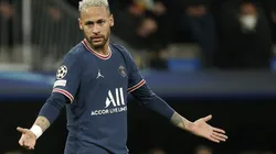 Neymar, en PSG vs. Real Madrid.